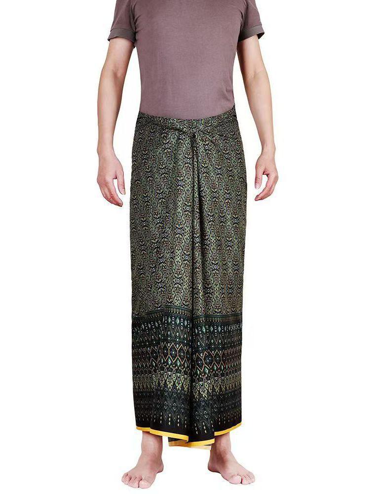 Sarong Men Wrap - 유니섹스 사롱 롱이 룽기 바틱 랩