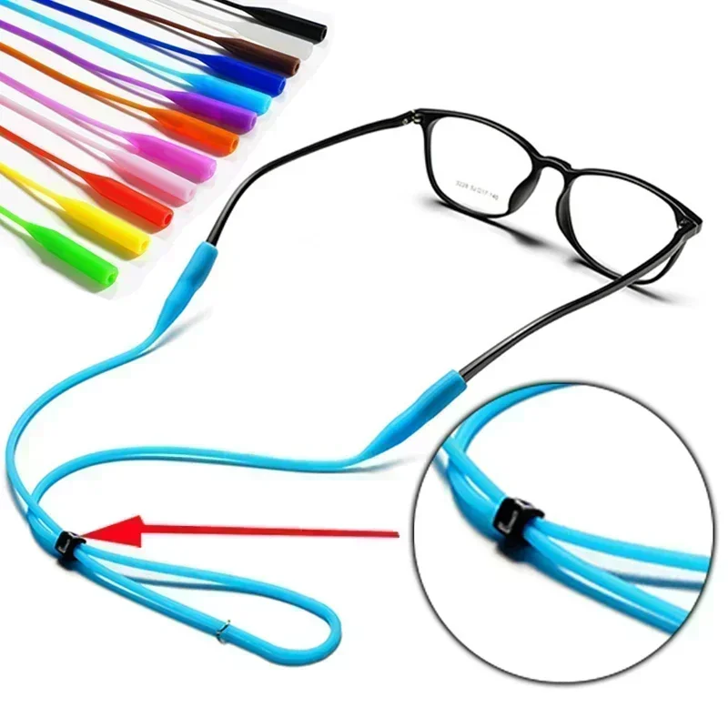 3/1pcs 캔디 컬러 탄성 실리콘 안경 스트랩 선글라 - Sunglass Retainer Cord 리뷰 및 가격