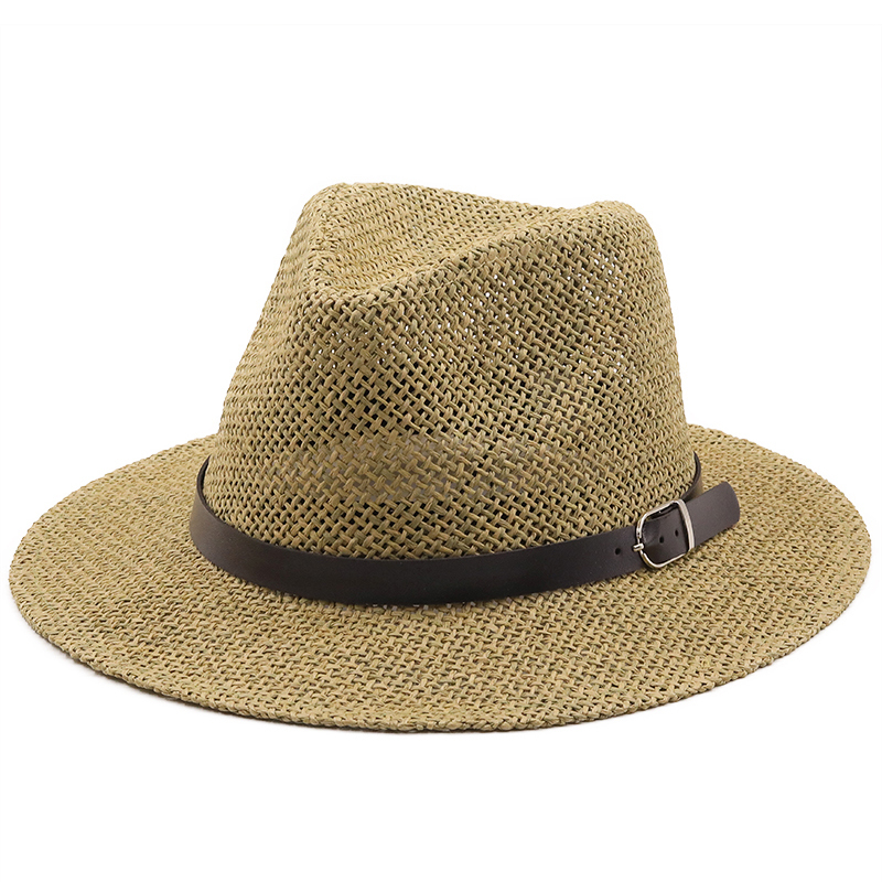 여성용 심플 재즈 파나마 모자, 여름 태양 모자, 솜브 - Bucket Hat Straw 리뷰 및 가격