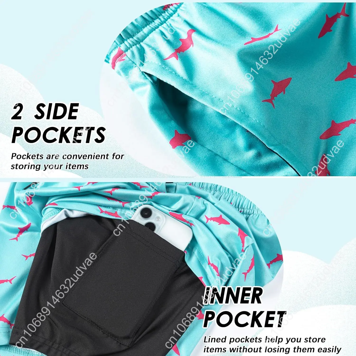 남자아이용 압박 안감 수영복, 신축성 있는 수영 반바지 - Swim Trunk Quick Dry 리뷰 및 가격